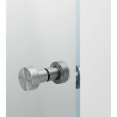 Tiesi dušo sienelė IDO Showerama 10-01 700, skaidrus stiklas